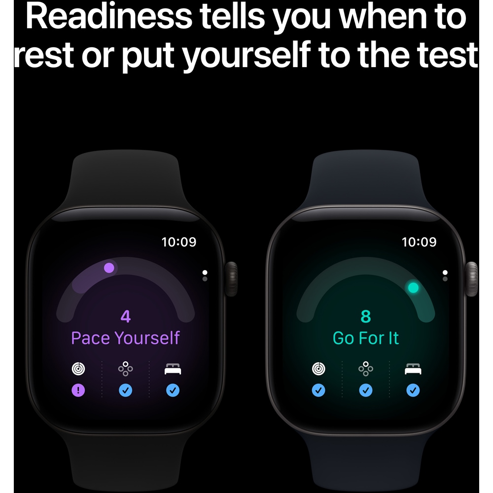Apple Watch Series 12, GPS + Cellular, 46mm, Pearl White Ceramic Case, Sand Sport Band - M/L