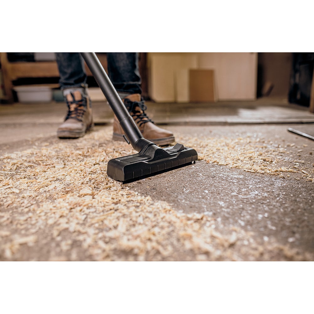 Aspirator umed/uscat KARCHER WD 5, 25l, 1100W, 71dB, galben
