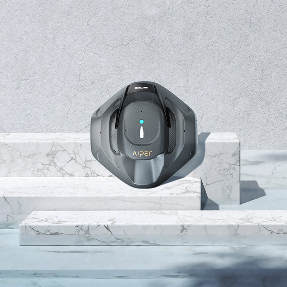 Robot de curatat piscina AIPER Seagull 800B, 30W, 80mp, autonomie 90 min