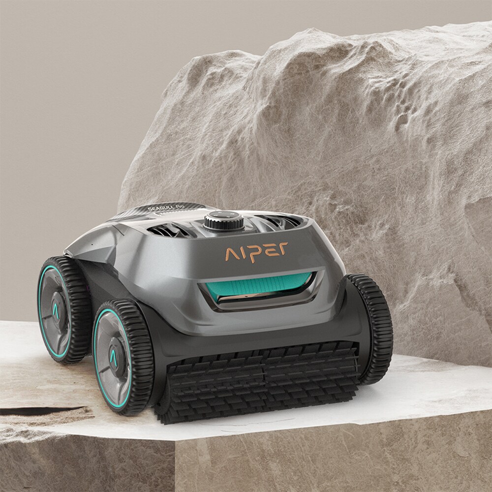 Robot de curatat piscina AIPER Seagull Pro, 70W, 300mp, autonomie 180 min