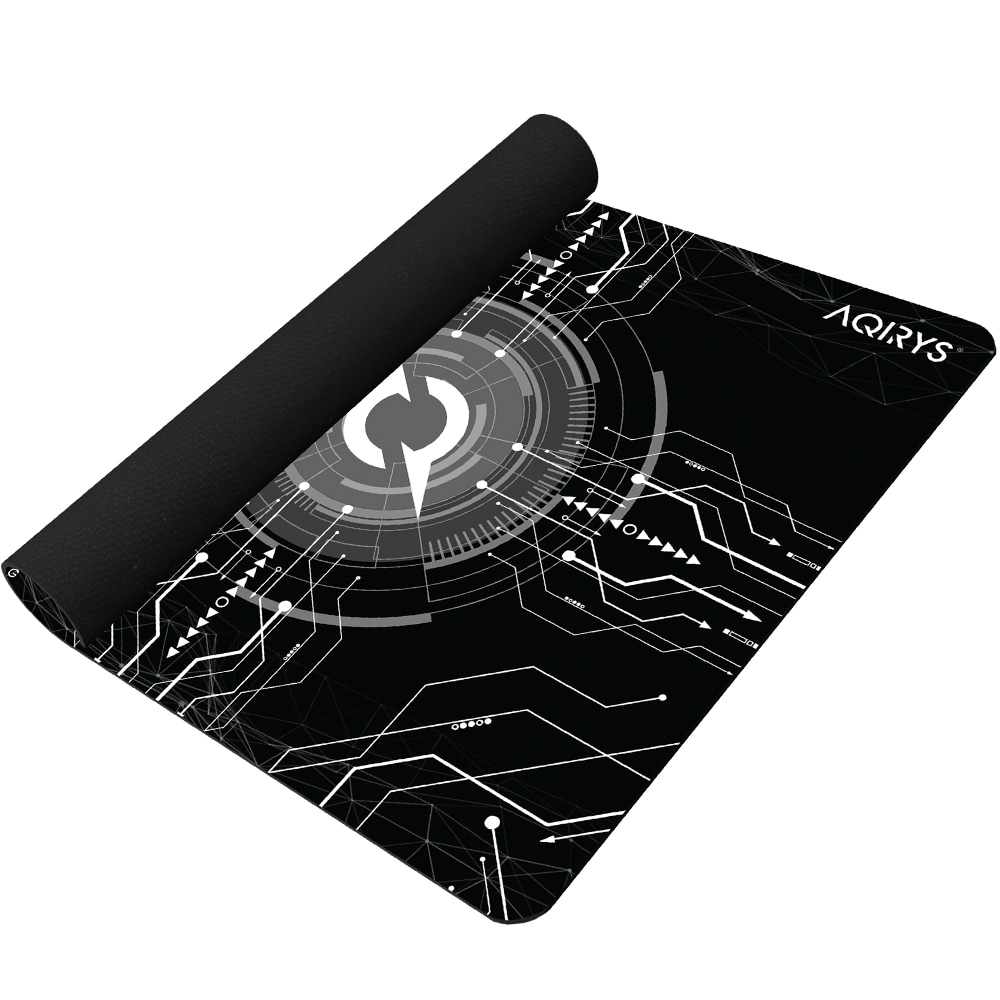 Mouse Pad Gaming AQIRYS Gruis Medium, negru