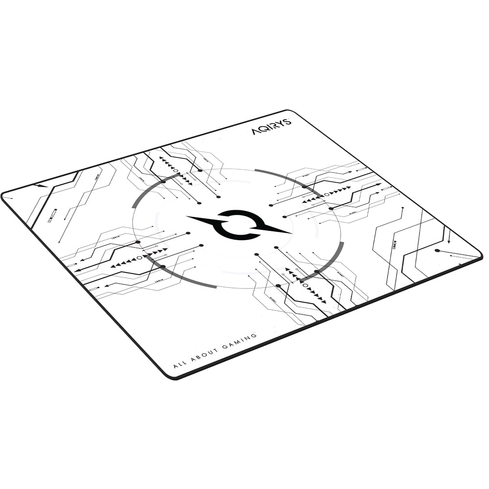 Mouse Pad Gaming AQIRYS Gruis Medium, alb