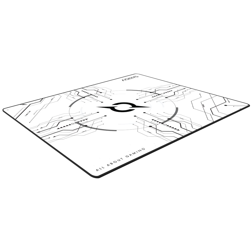 Mouse Pad Gaming AQIRYS Gruis Medium, alb