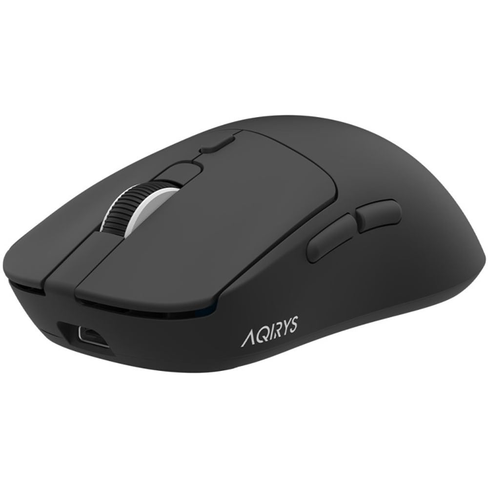 Mouse Gaming Wireless AQIRYS Nova, 30000 dpi, negru