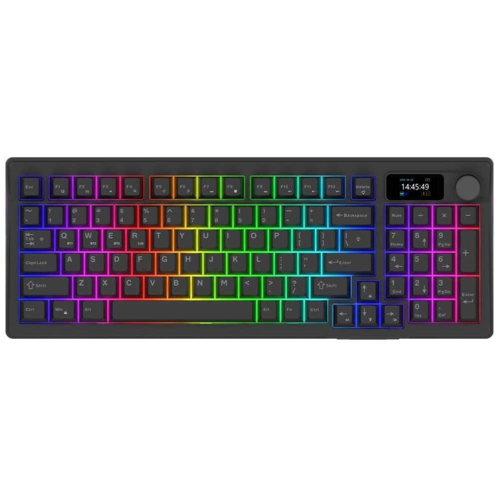 Tastatura Gaming mecanica AQIRYS Atria, USB, Layout US, negru