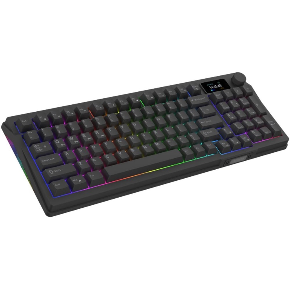 Tastatura Gaming mecanica AQIRYS Atria, USB, Layout US, negru