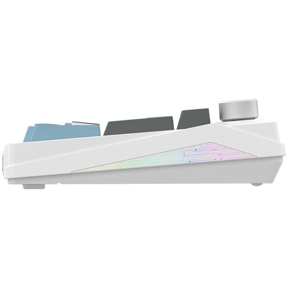 Tastatura Gaming mecanica AQIRYS Atria, USB, Layout US, alb