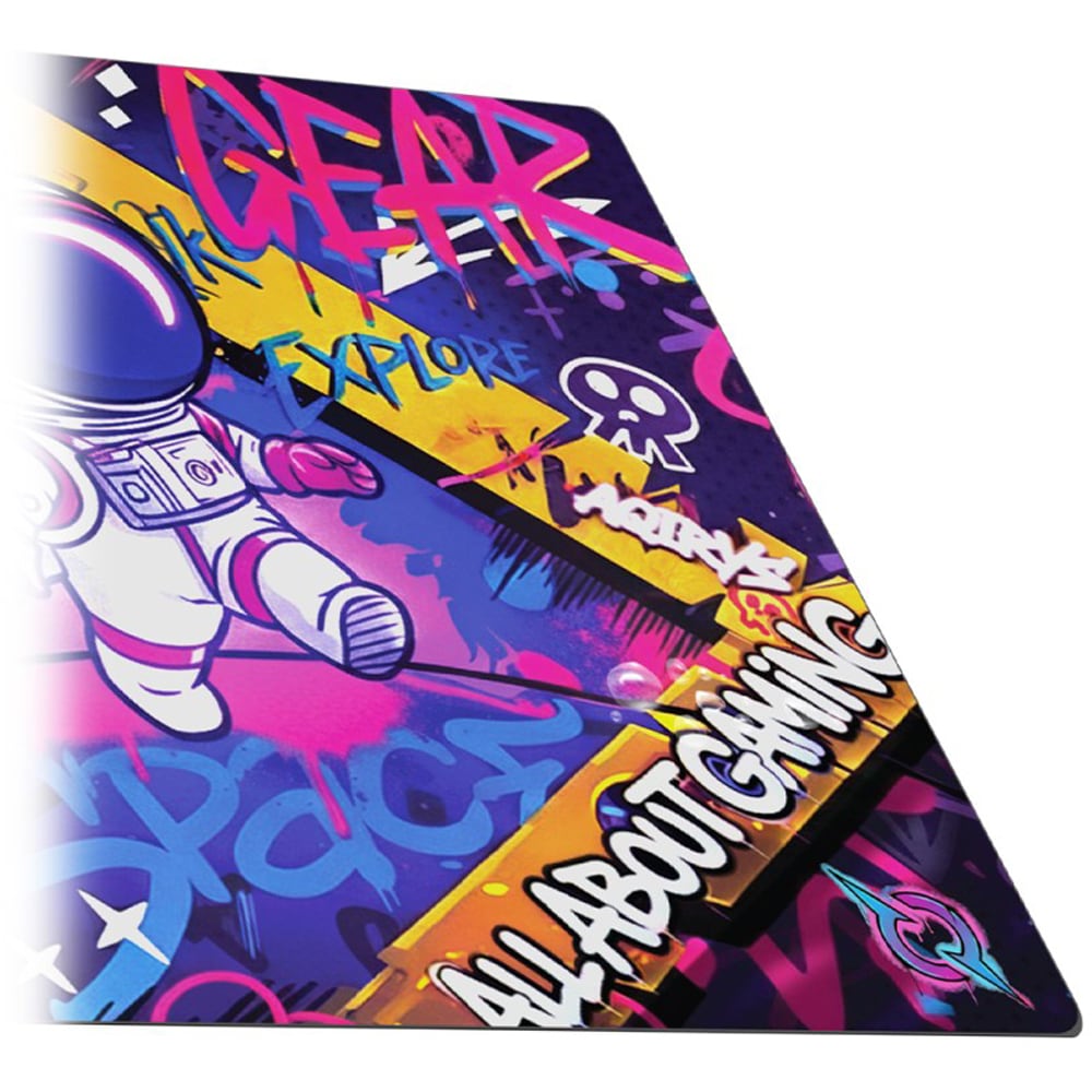 Mouse Pad Gaming AQIRYS Goldilocks Mediu, multicolor