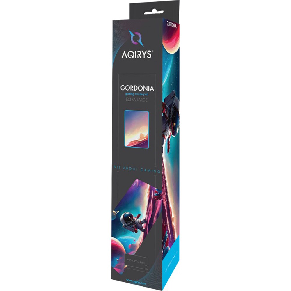 Mouse Pad Gaming AQIRYS Gordonia Extra Large, multicolor