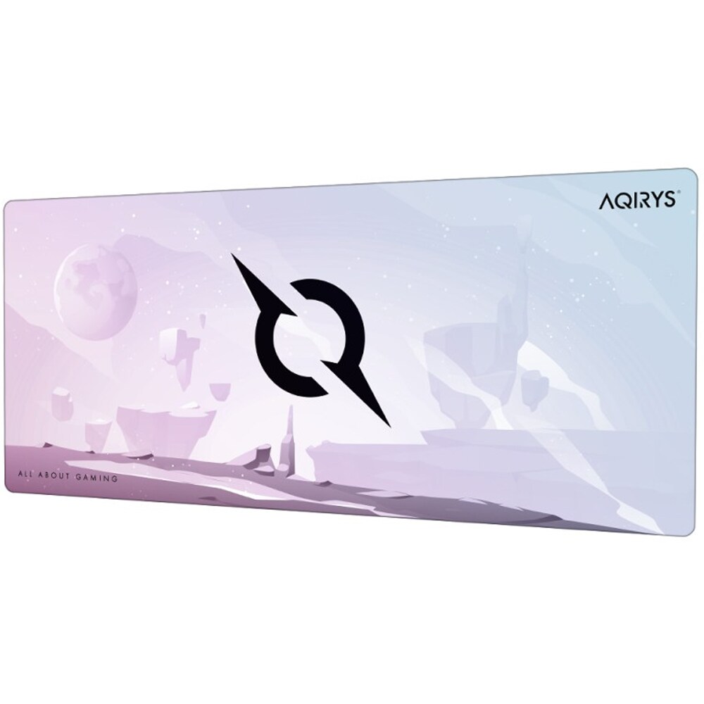 Mouse Pad Gaming AQIRYS Gravity Extra Large, alb