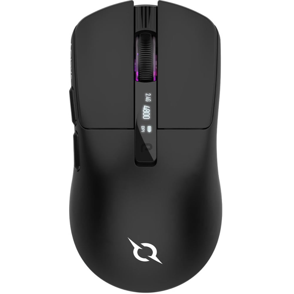 Mouse Gaming Wireless AQIRYS M2, 12000 dpi, negru