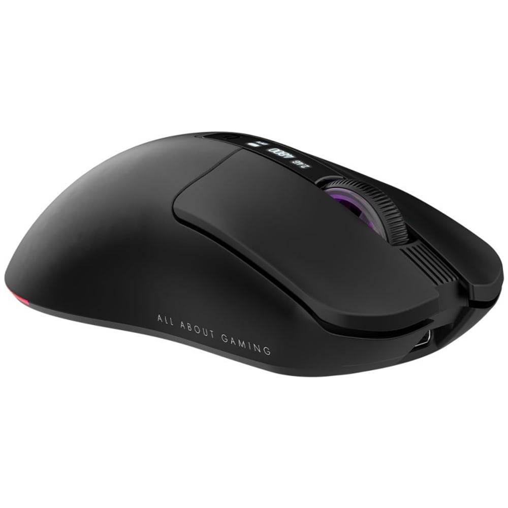 Mouse Gaming Wireless AQIRYS M2, 12000 dpi, negru