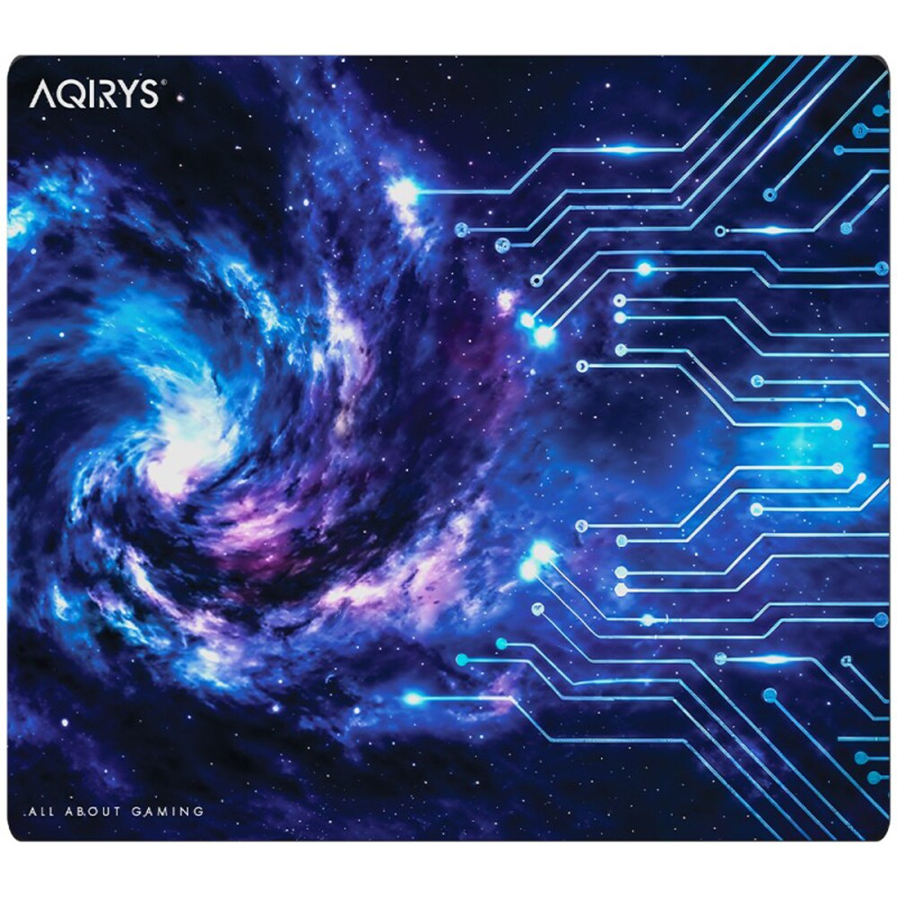 Mouse Pad Gaming AQIRYS Nebula Mediu, albastru
