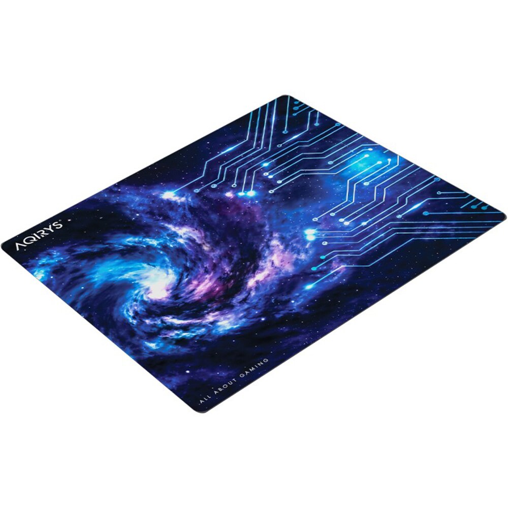 Mouse Pad Gaming AQIRYS Nebula Mediu, albastru