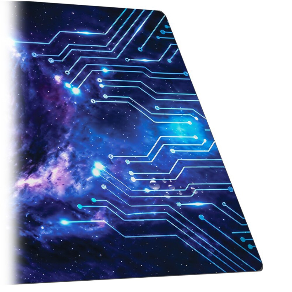 Mouse Pad Gaming AQIRYS Nebula Mediu, albastru