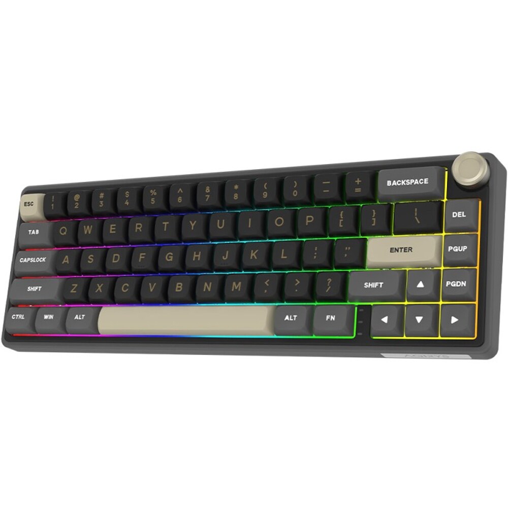 Tastatura Gaming Wireless mecanica AQIRYS Talitha, Bluetooth, USB, Layout US, negru