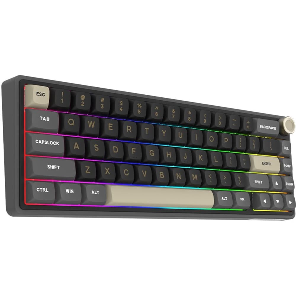 Tastatura Gaming Wireless mecanica AQIRYS Talitha, Bluetooth, USB, Layout US, negru