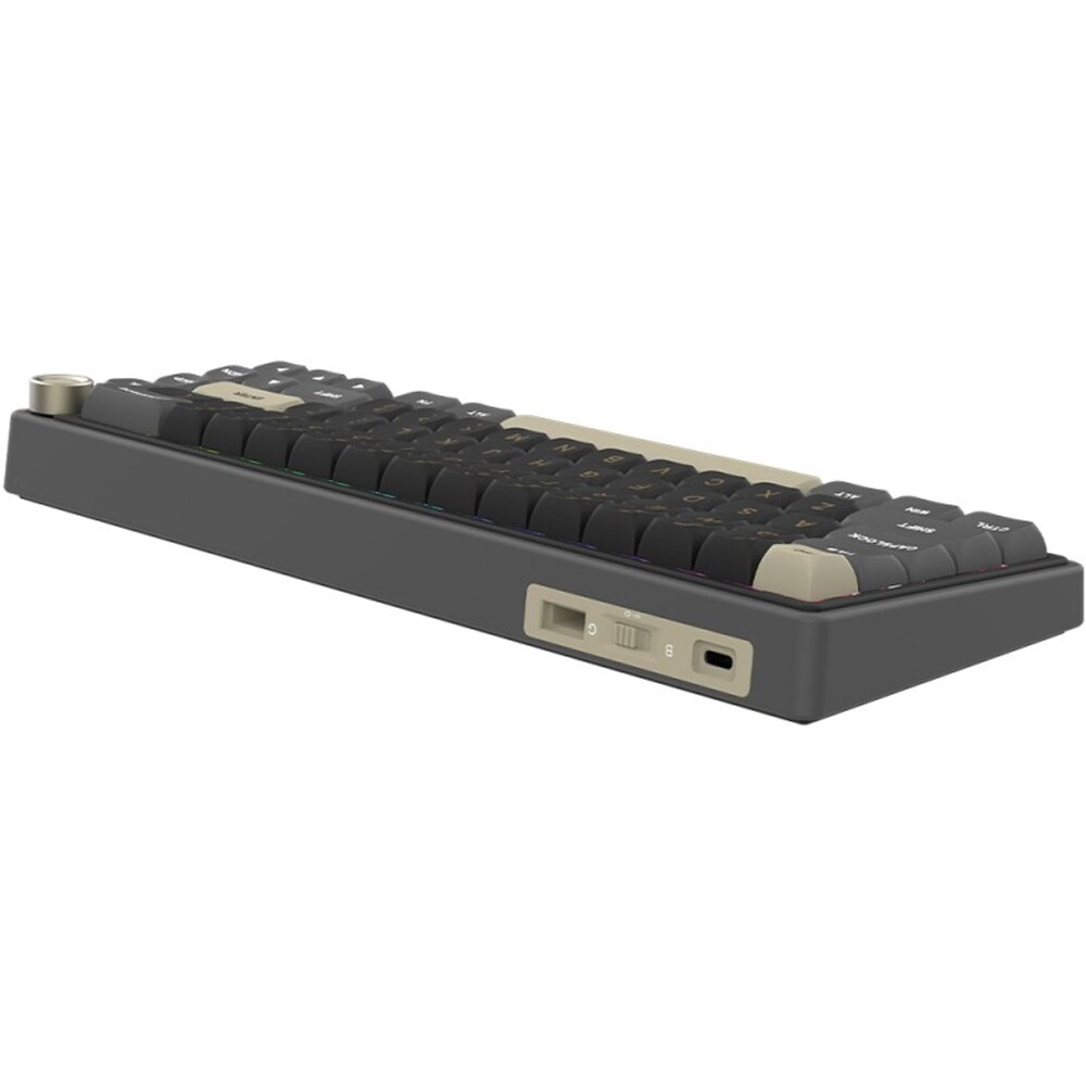 Tastatura Gaming Wireless mecanica AQIRYS Talitha, Bluetooth, USB, Layout US, negru