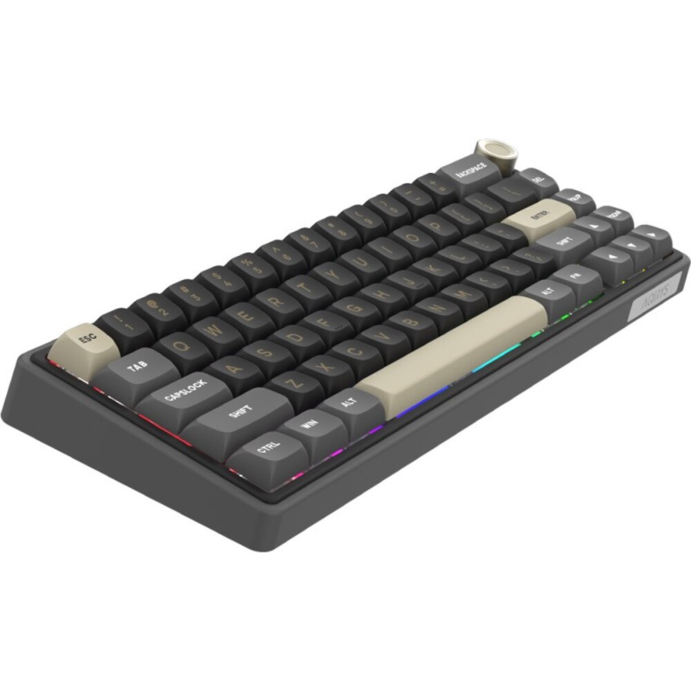 Tastatura Gaming Wireless mecanica AQIRYS Talitha, Bluetooth, USB, Layout US, negru