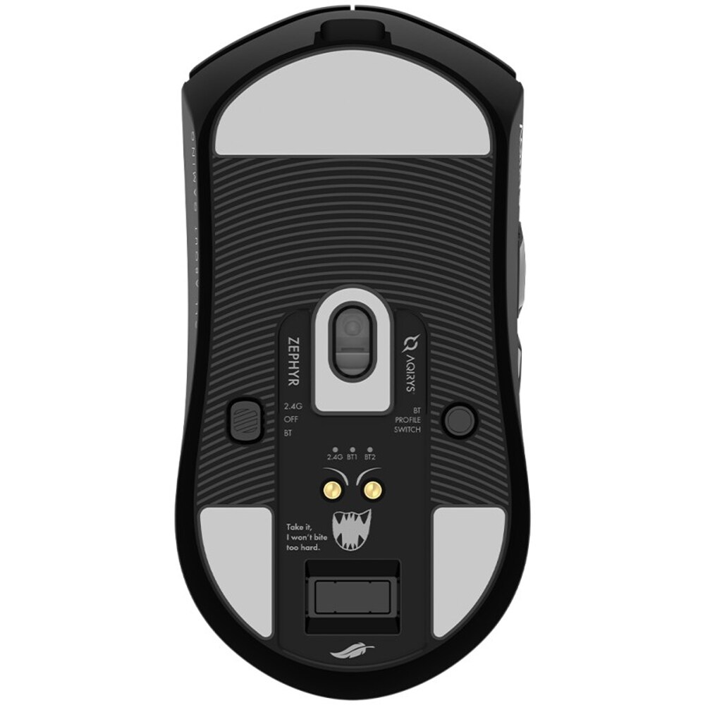 Mouse Gaming Wireless AQIRYS Zephyr, 26000 dpi, negru