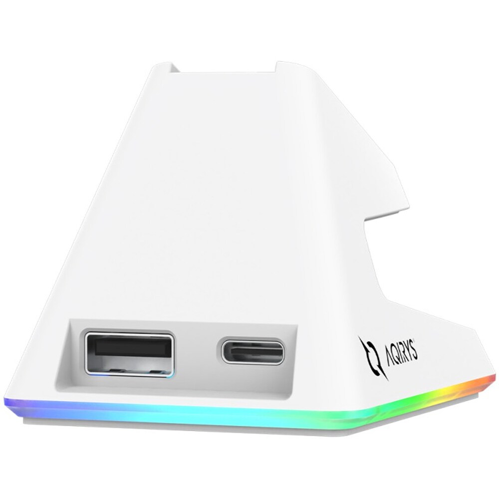 Mouse Gaming Wireless AQIRYS Zephyr, 26000 dpi, alb
