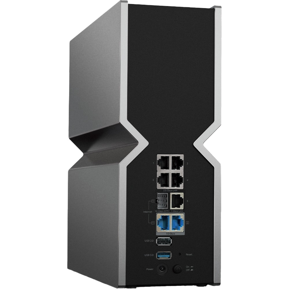 Router Wireless Gigabit TP-LINK Archer BE900 BE24000, Wi-Fi 7, Tri-Band 1376 + 5760 + 11520 Mbps, argintiu