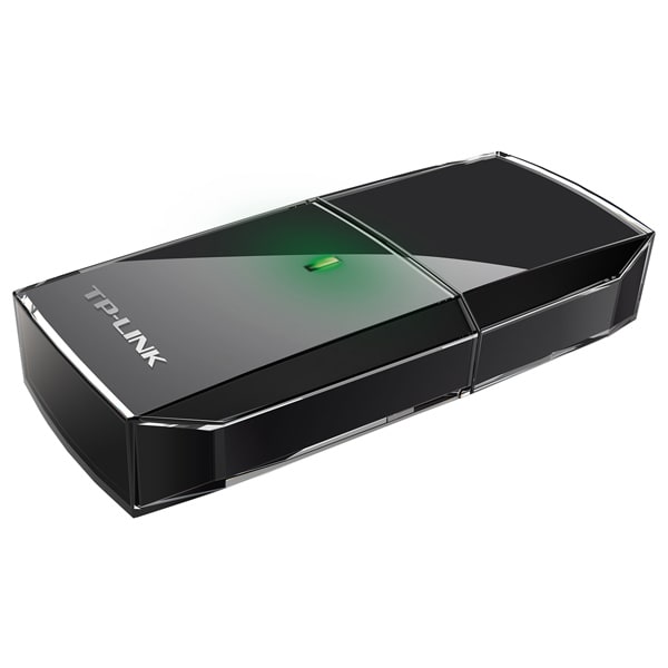 Adaptor USB Wireless TP-LINK Archer T2U AC600, Dual-Band 433 + 150 Mbps, negru