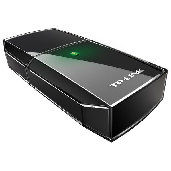 Adaptor USB Wireless TP-LINK Archer T2U AC600, Dual-Band 433 + 150 Mbps, negru