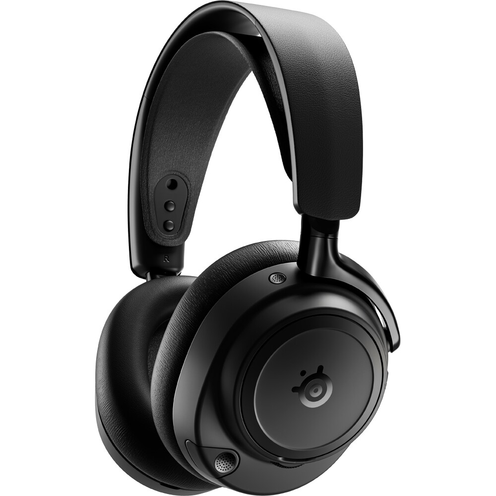 Casti Gaming Wireless STEELSERIES Arctis Nova Elite, surround, multiplatforma, negru