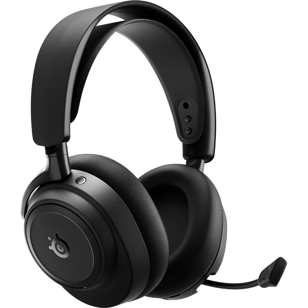 Casti Gaming Wireless STEELSERIES Arctis Nova Elite, surround, multiplatforma, negru