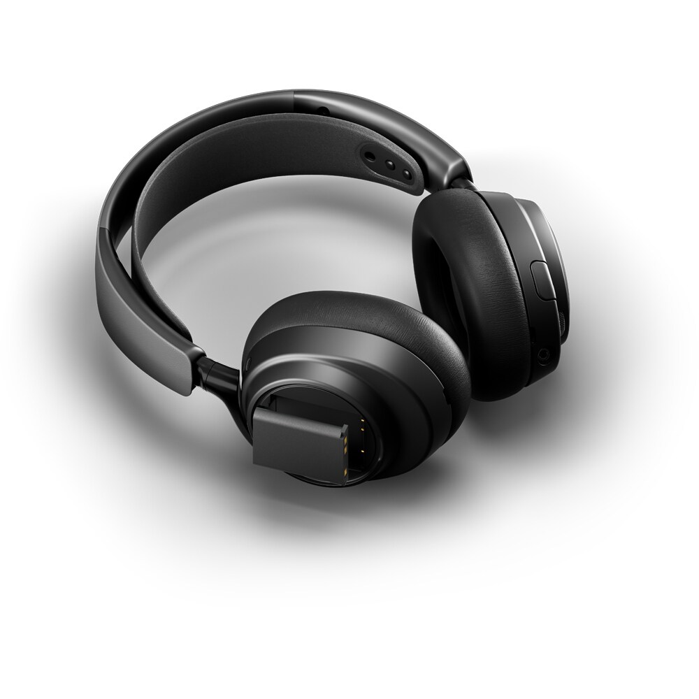 Casti Gaming Wireless STEELSERIES Arctis Nova Elite, surround, multiplatforma, negru