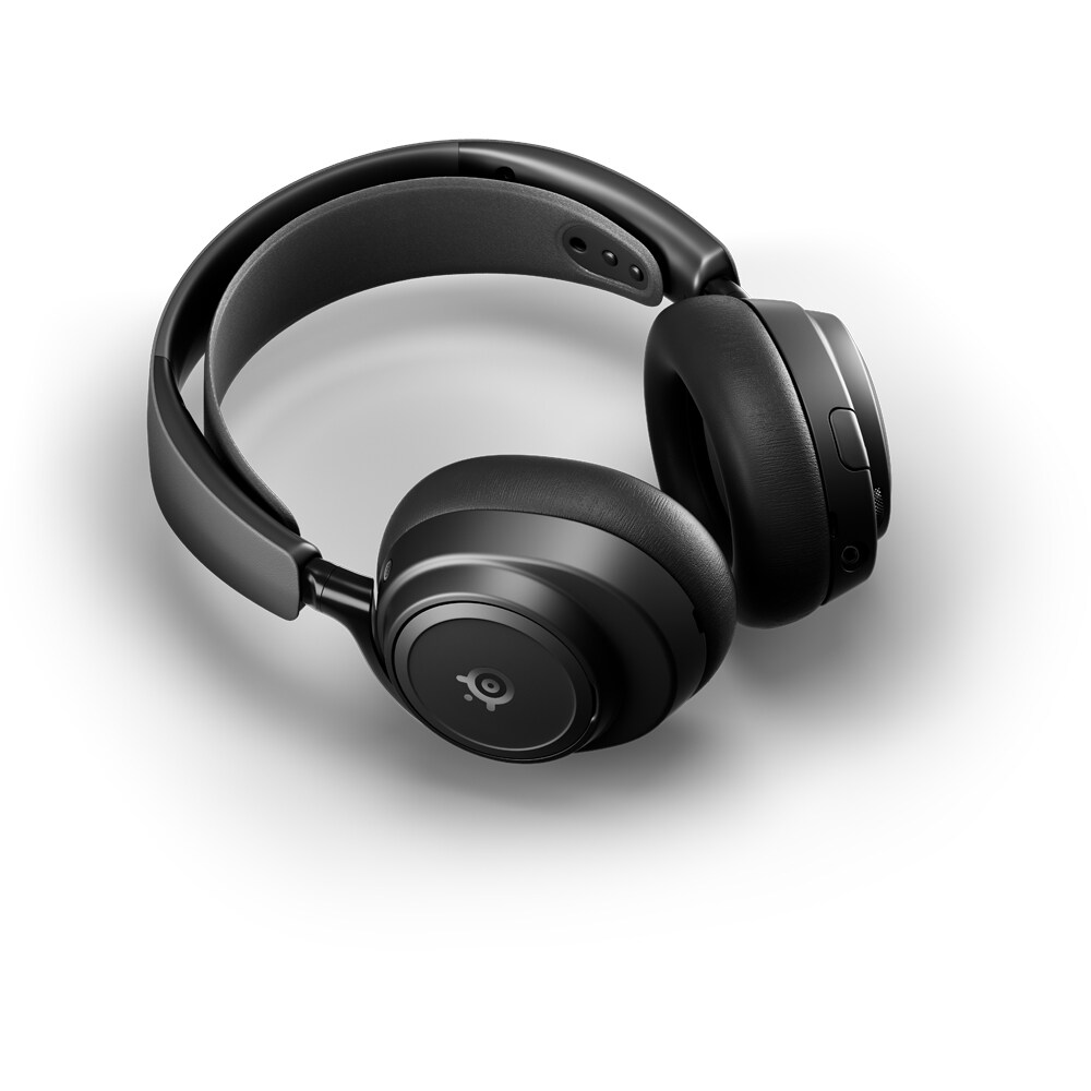 Casti Gaming Wireless STEELSERIES Arctis Nova Elite, surround, multiplatforma, negru