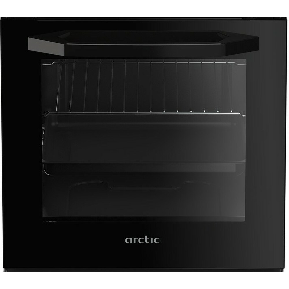 Aragaz ARCTIC AGG5611DTLB, 4 arzatoare, Gaz, L 50 cm, Grill, argintiu