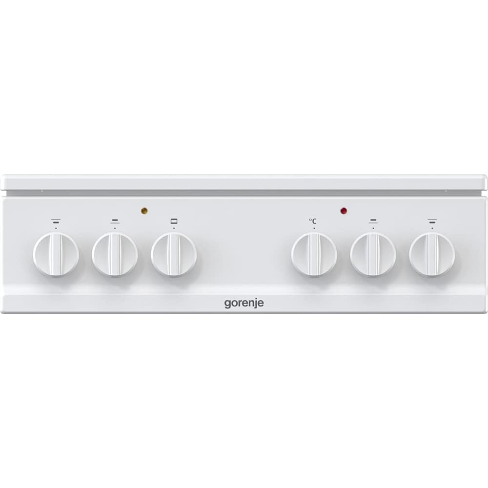 Aragaz GORENJE EC5111WG, 4 arzatoare, Electric, L 50 cm, alb