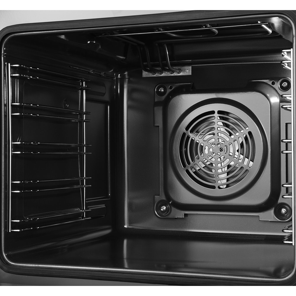 Aragaz HANSA FCCM58209H, 4 arzatoare, Electric, L 50 cm, Grill, negru