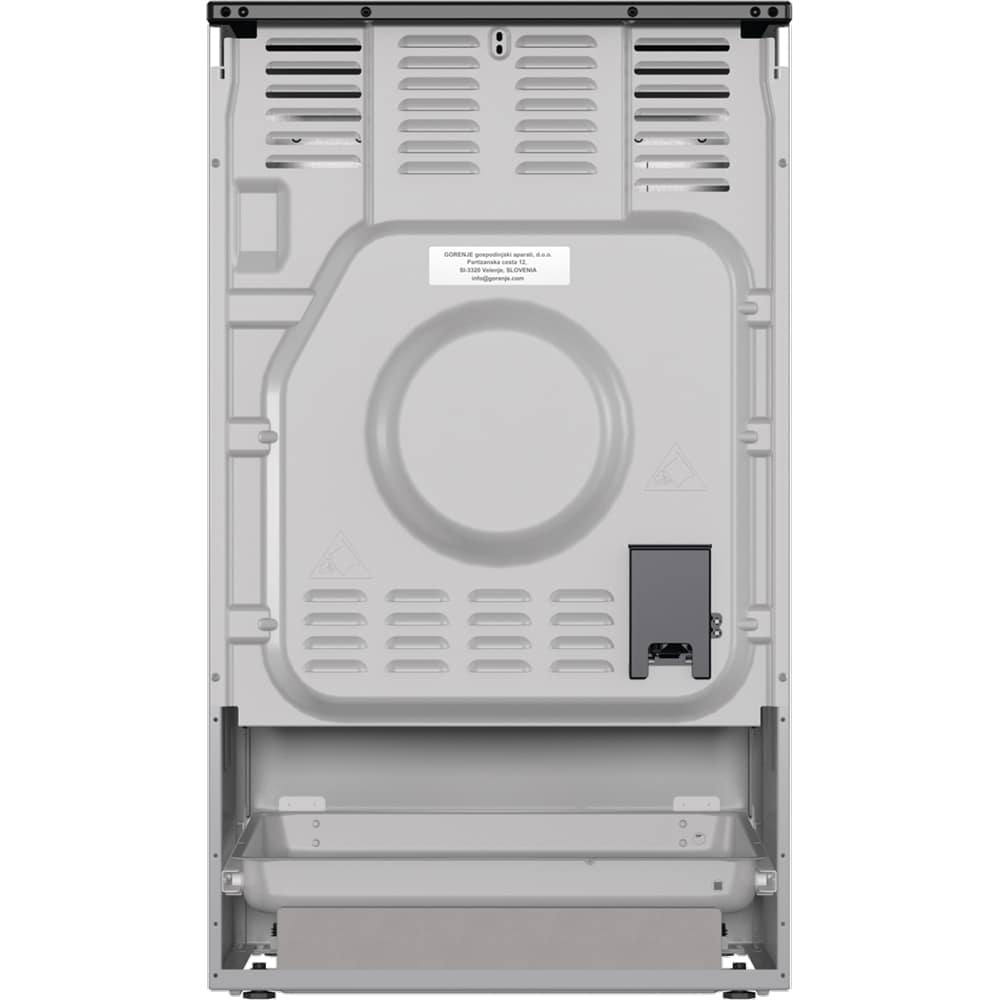 Aragaz GORENJE GEC5A12SG, 4 arzatoare, Electric, L 50 cm, gri