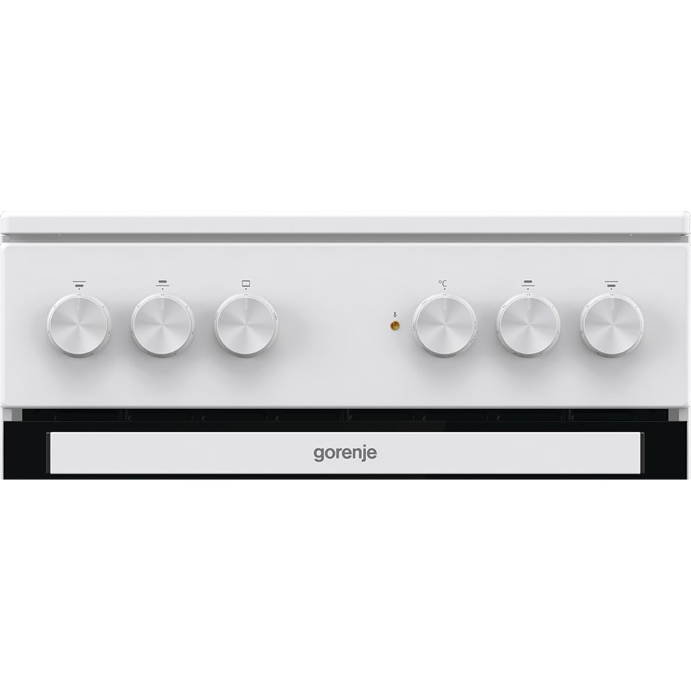 Aragaz GORENJE GEC5A12WG-B, 4 arzatoare, Electric, L 50 cm, alb
