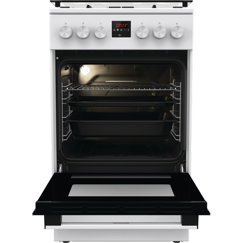 Aragaz GORENJE GGI5C20WF-B, 4 arzatoare, Gaz, L 50 cm, Grill, alb