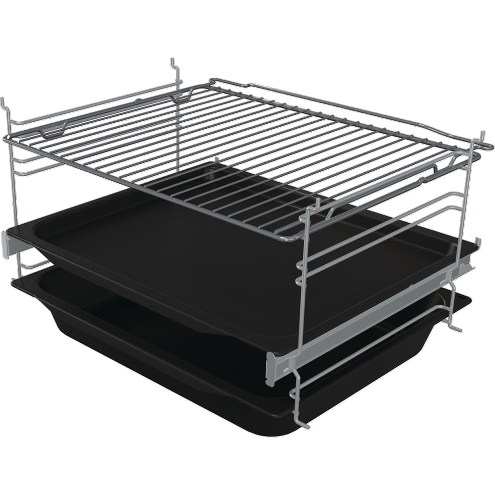 Aragaz GORENJE GGI5C20XF, 4 arzatoare, Gaz, L 50 cm, Grill, inox