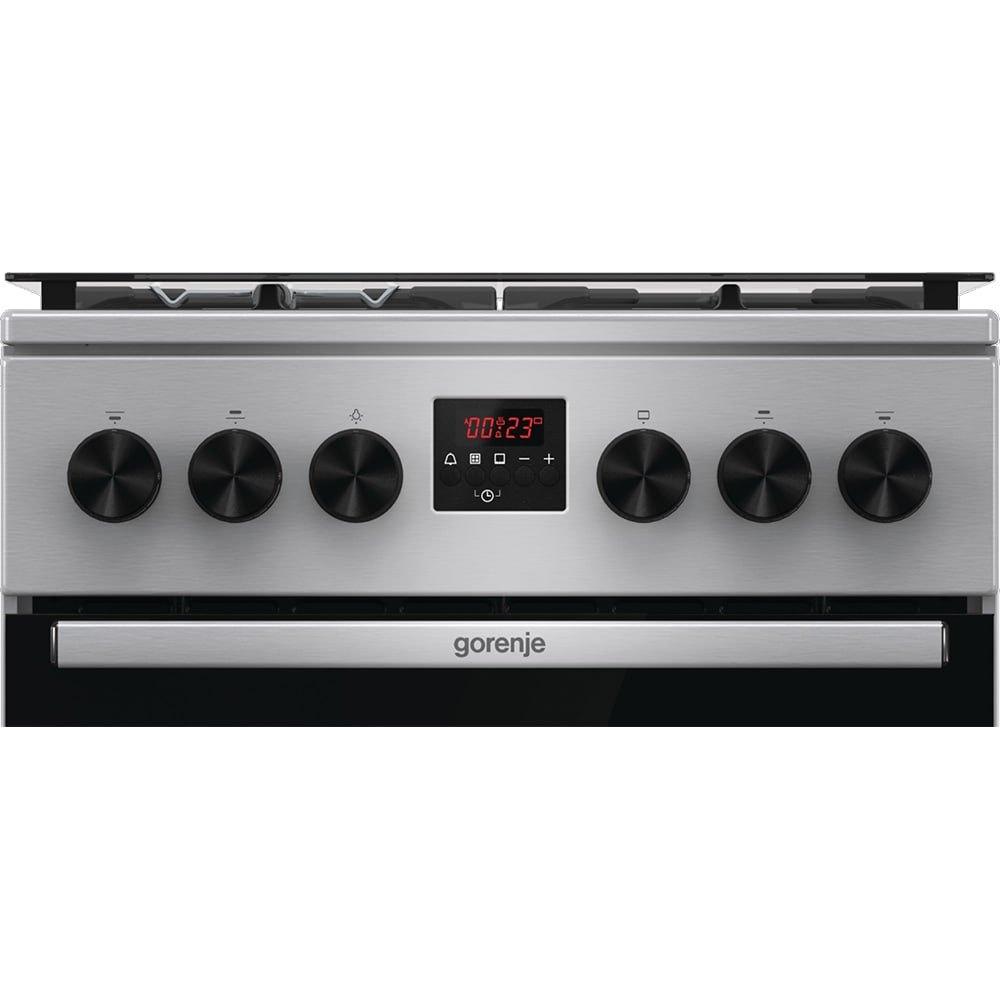Aragaz GORENJE GGI5C20XF, 4 arzatoare, Gaz, L 50 cm, Grill, inox