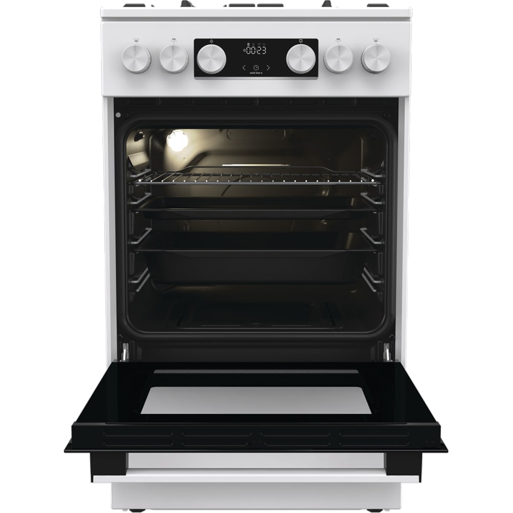 Aragaz GORENJE GGI5C21WF-B, 4 arzatoare, Gaz, L 50 cm, Grill, alb