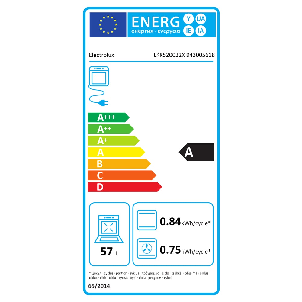 Aragaz ELECTROLUX LKK520022X, 4 arzatoare, Gaz + Electric, L 50 cm, Grill, inox
