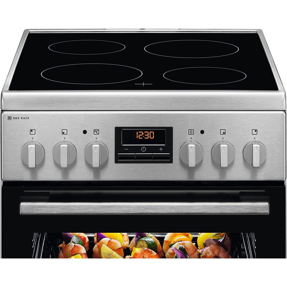 Aragaz ELECTROLUX LKR540202X, 4 arzatoare, Electric, L 50 cm, Grill, inox