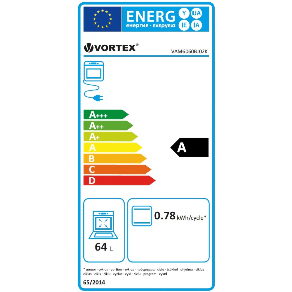 Aragaz VORTEX VAM6060BJ02K, 4 arzatoare, Gaz + Electric, L 60 cm, Grill, bej