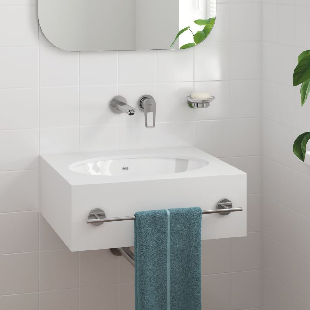 Baterie lavoar GROHE Bauloop 20289001, alama, argintiu