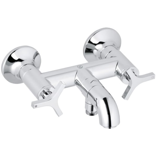 Baterie cada KLUDI Nova Fonte 205400539, alama sanitara, argintiu