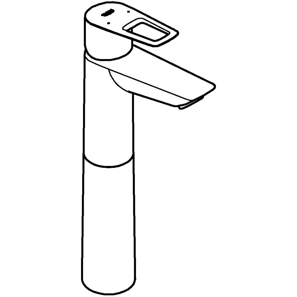 Baterie lavoar GROHE Bauloop 23890001, alama sanitara, crom