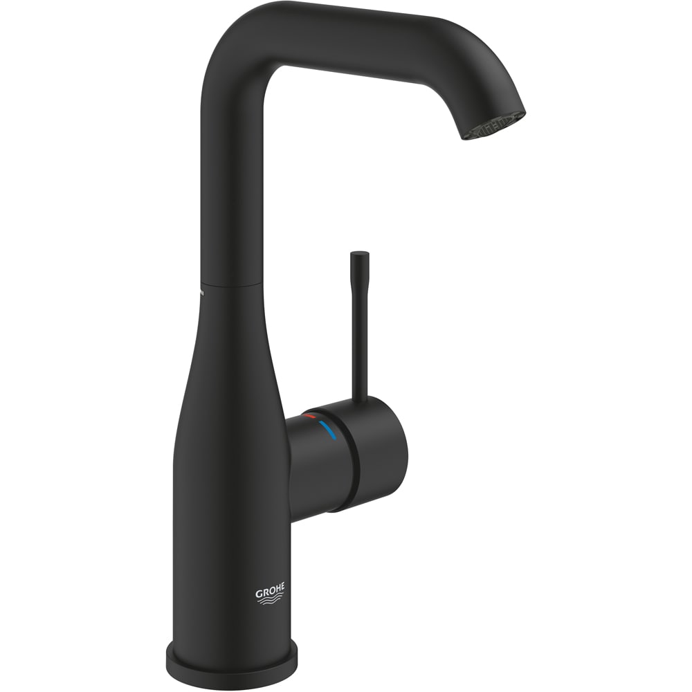 Baterie lavoar GROHE Essence 24177KF1, alama sanitara, negru