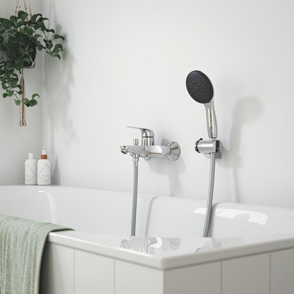 Baterie cada-dus GROHE Swift 24335001, alama sanitara, crom