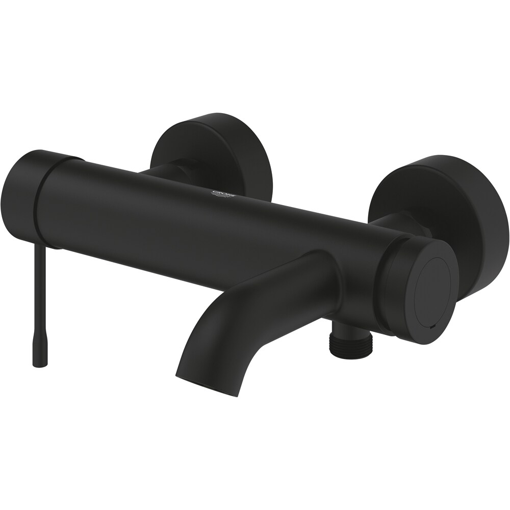 Baterie cada-dus GROHE Essence 25250KF1, alama sanitara, negru
